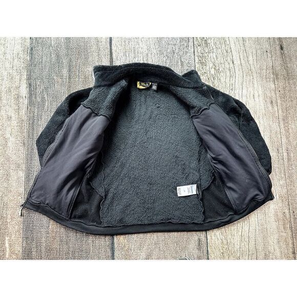 Mountain Hardwear Black Monkey Fleece Polartec Woman Grid Jacket Med - Picture 7 of 12